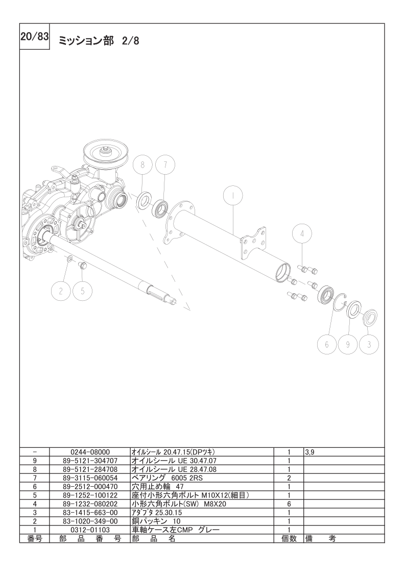 ミッション部 2/8