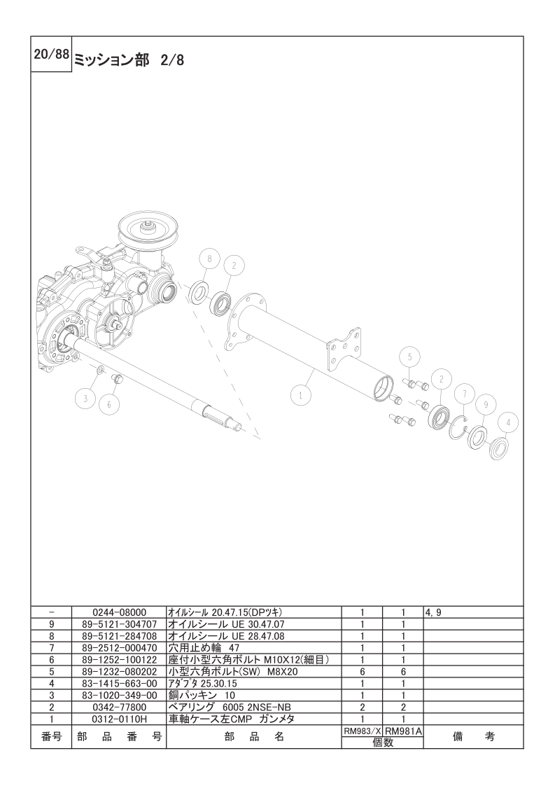 ミッション部 2/8