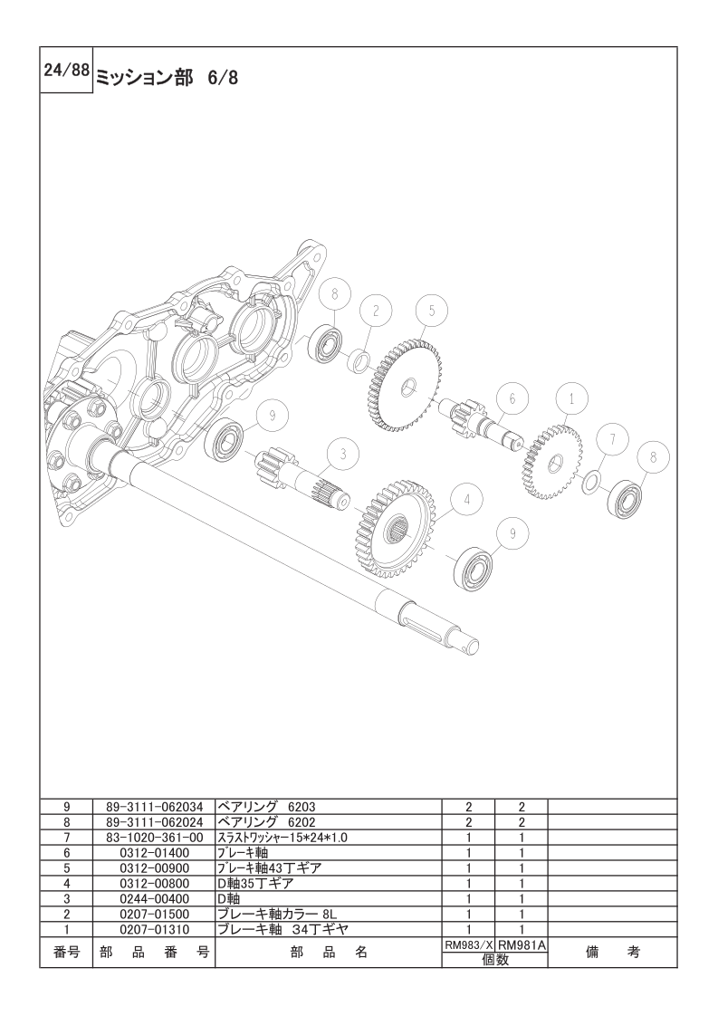 ミッション部 6/8