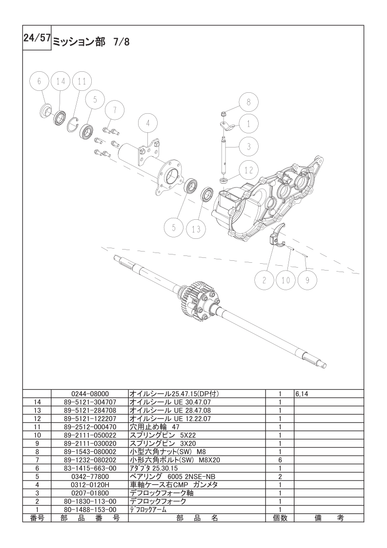 ミッション部 7/8