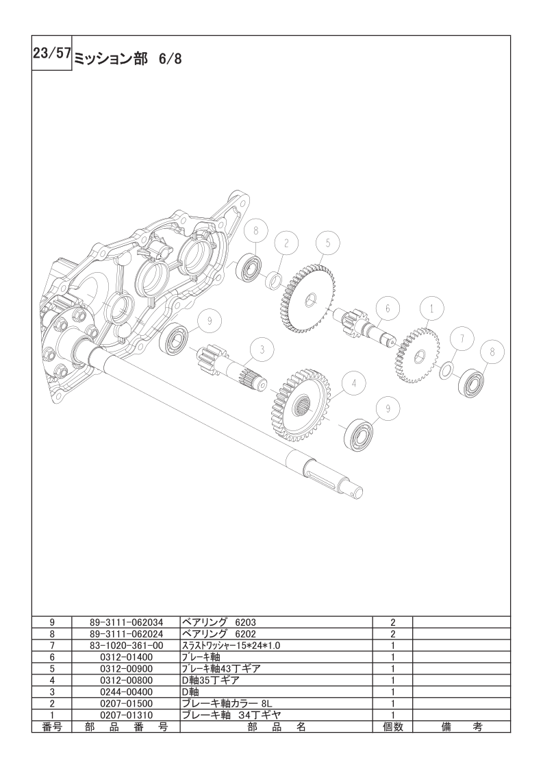 ミッション部 6/8