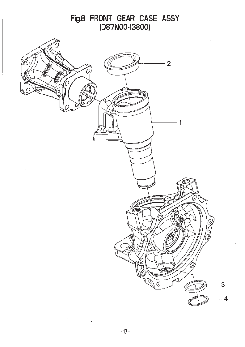 フロントギアケース ASSY