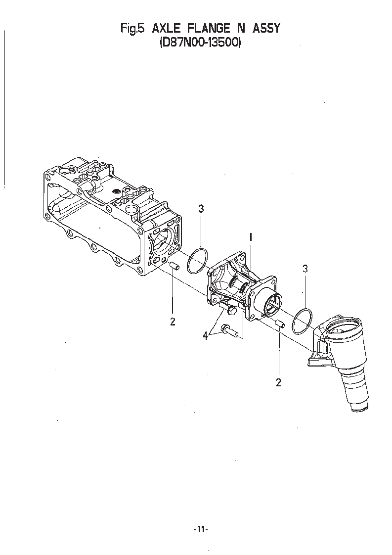 アクスルフランジN ASSY