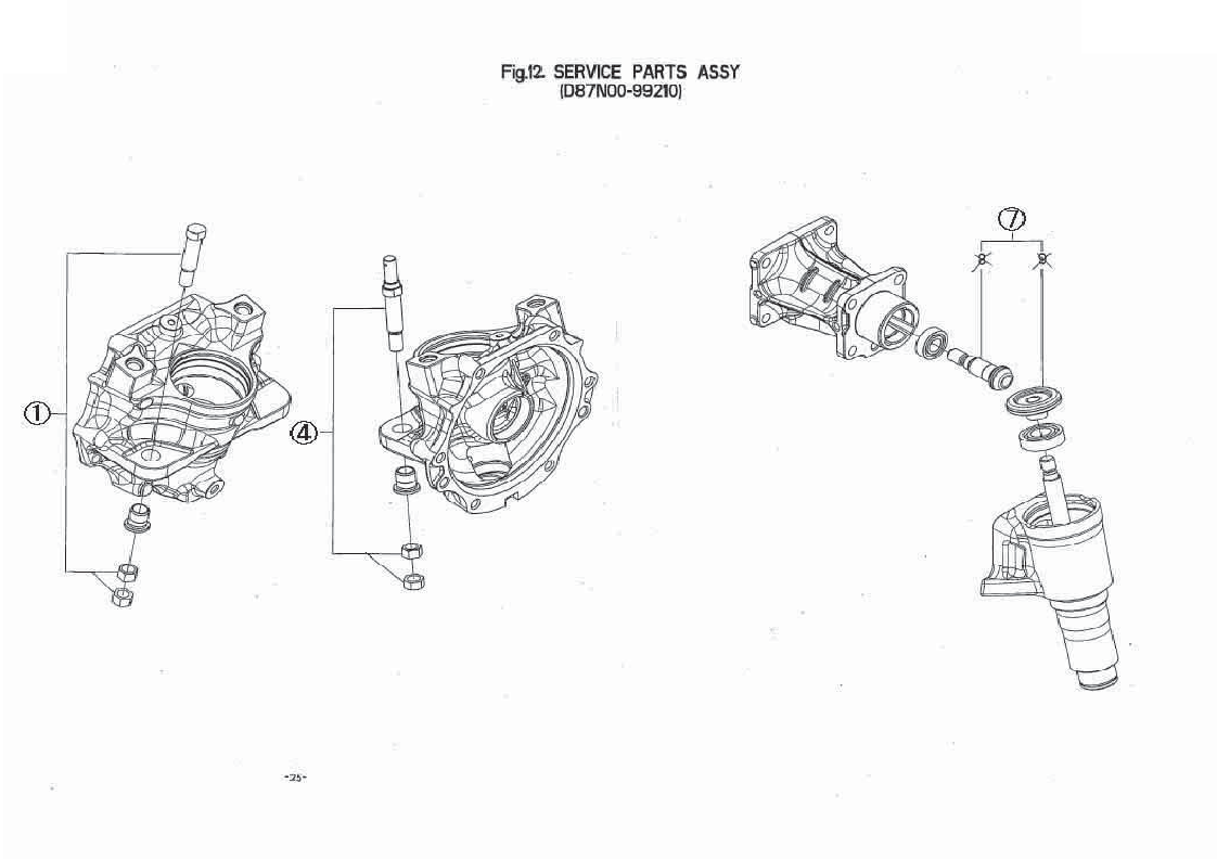 サービスパーツ ASSY 2/2