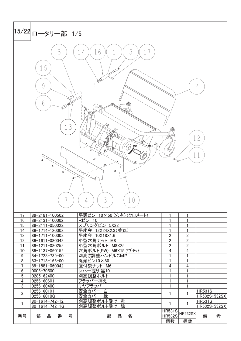 ロータリー部 1/5