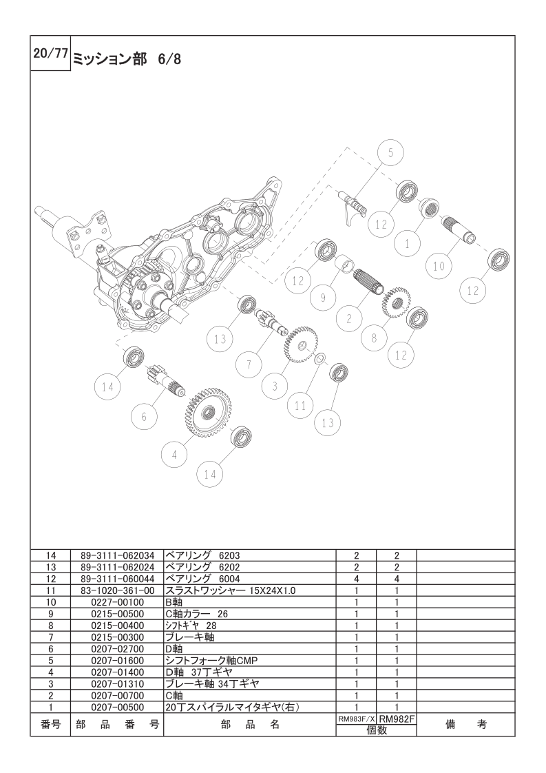 ミッション部 6/8