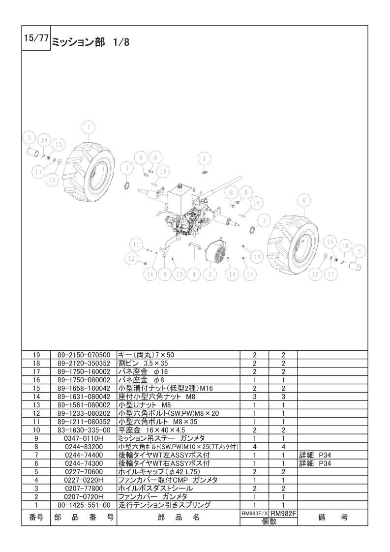 ミッション部 1/8