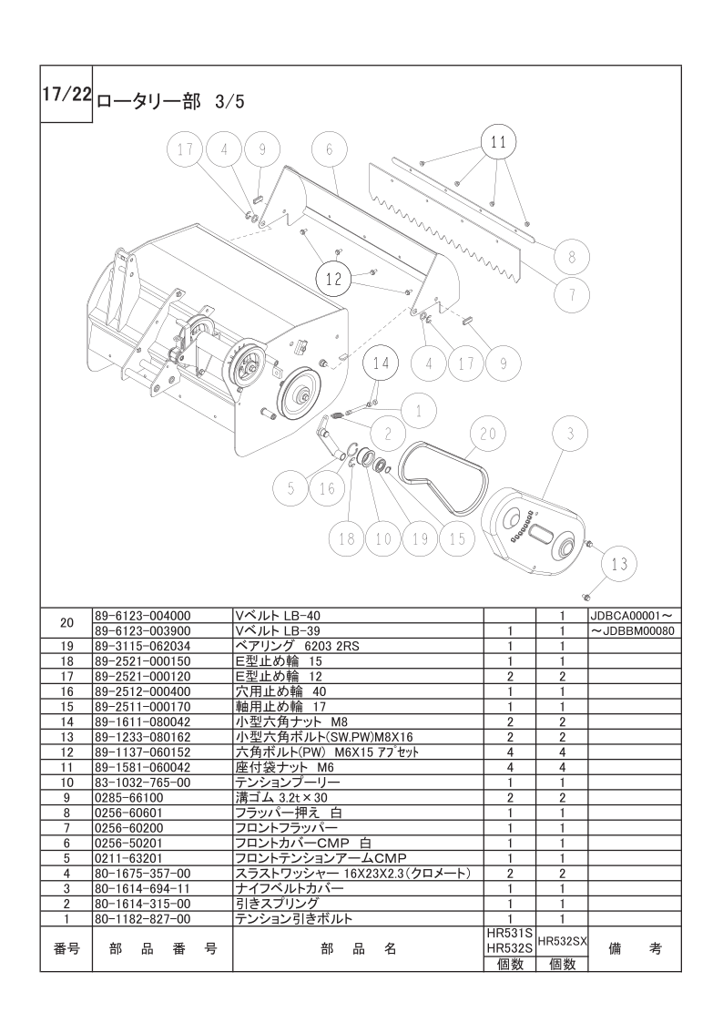 ロータリー部 3/5
