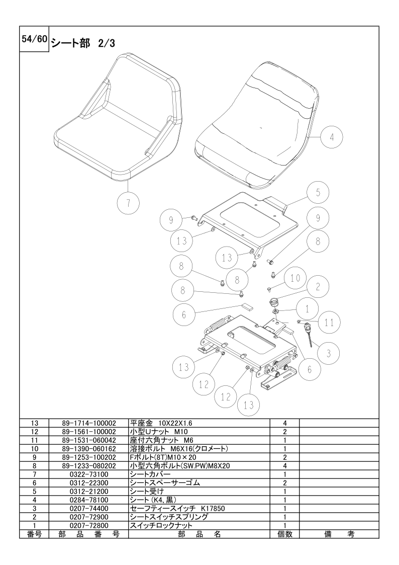 シート部 2/3