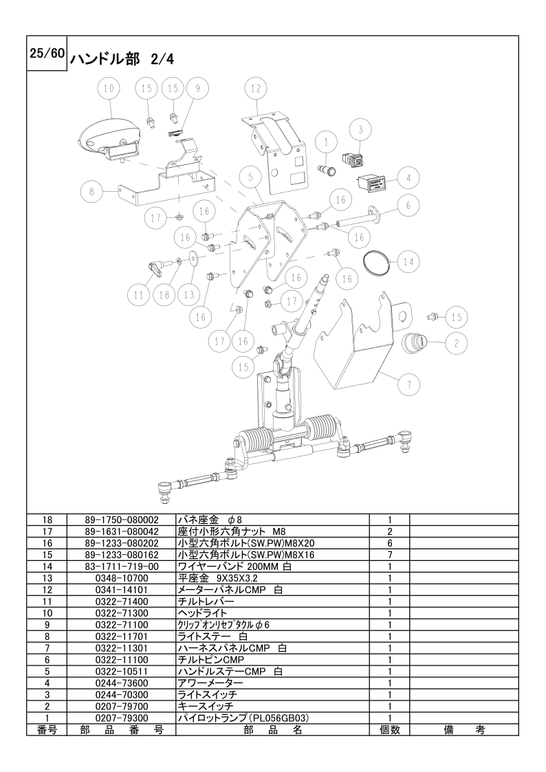 ハンドル部 2/4