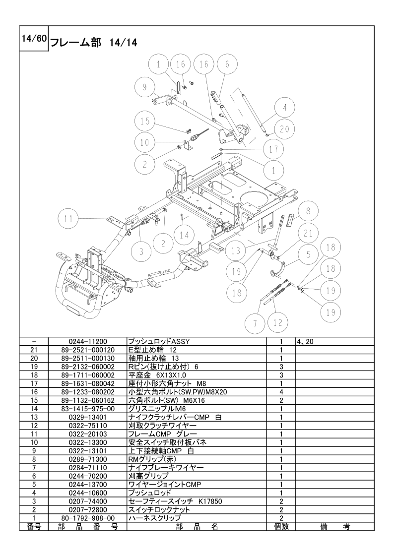 フレーム部 14/14