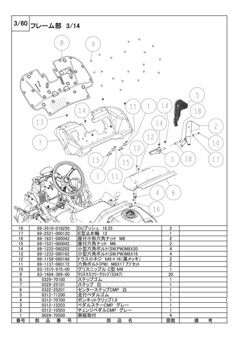 フレーム部 3/14