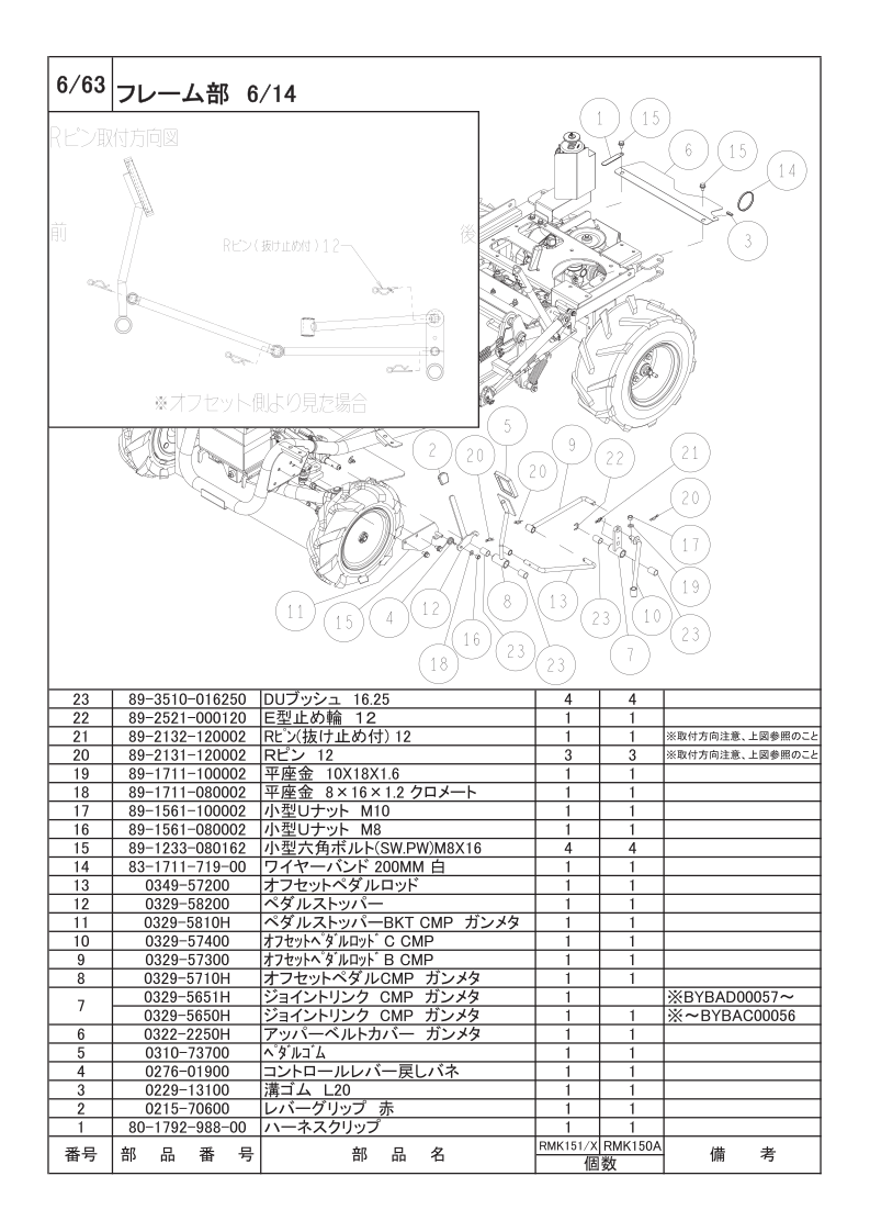 フレーム部 6/14