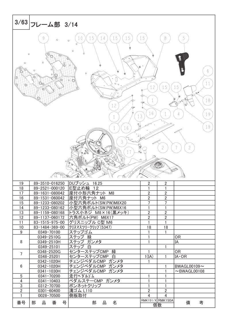 フレーム部 3/14