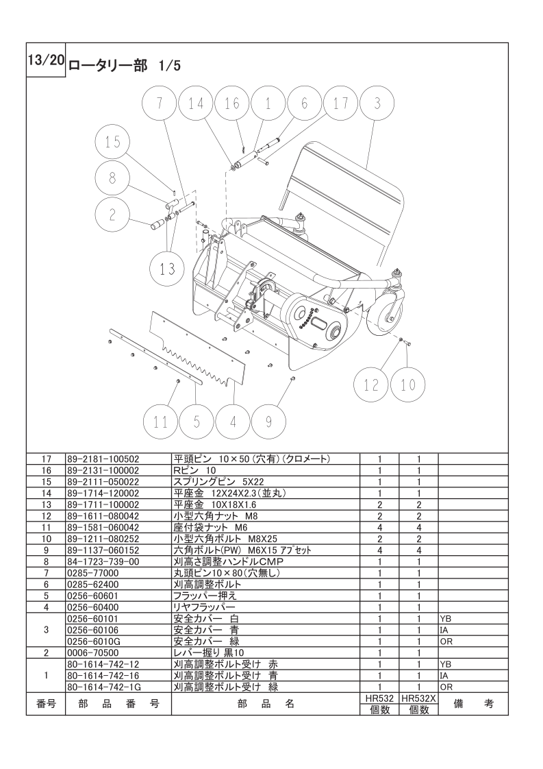 ロータリー部 1/5