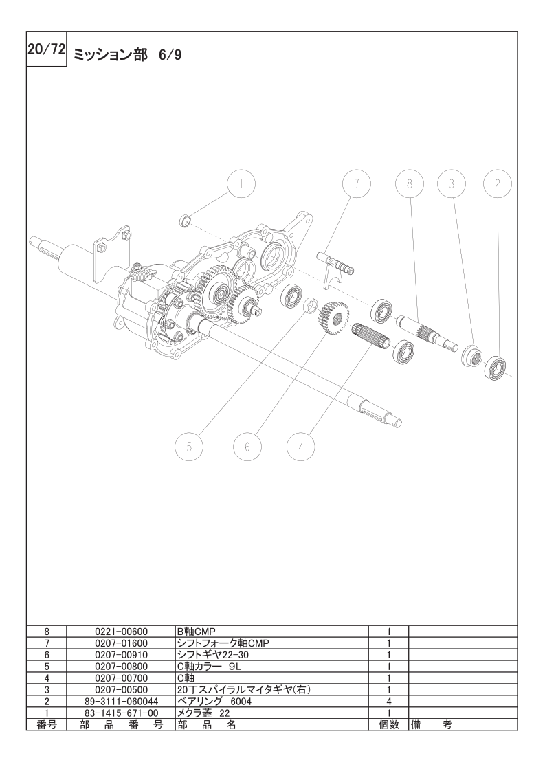 ミッション部 6/9