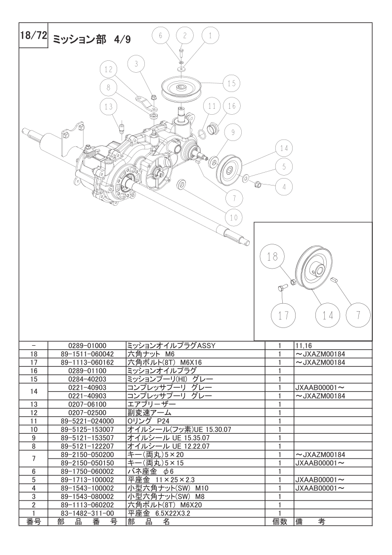 ミッション部 4/9