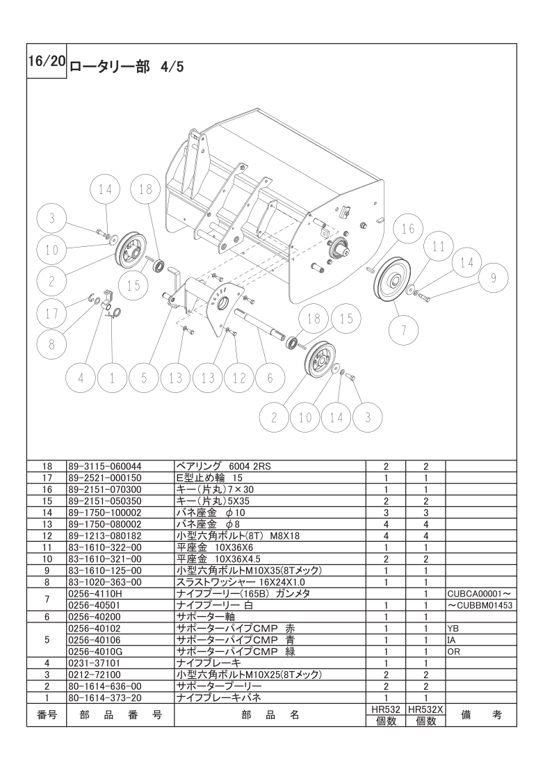 ロータリー部 4/5
