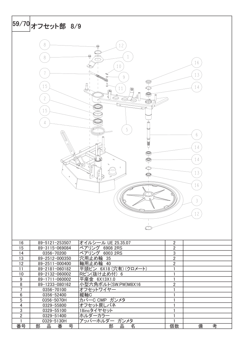 オフセット部 8/9