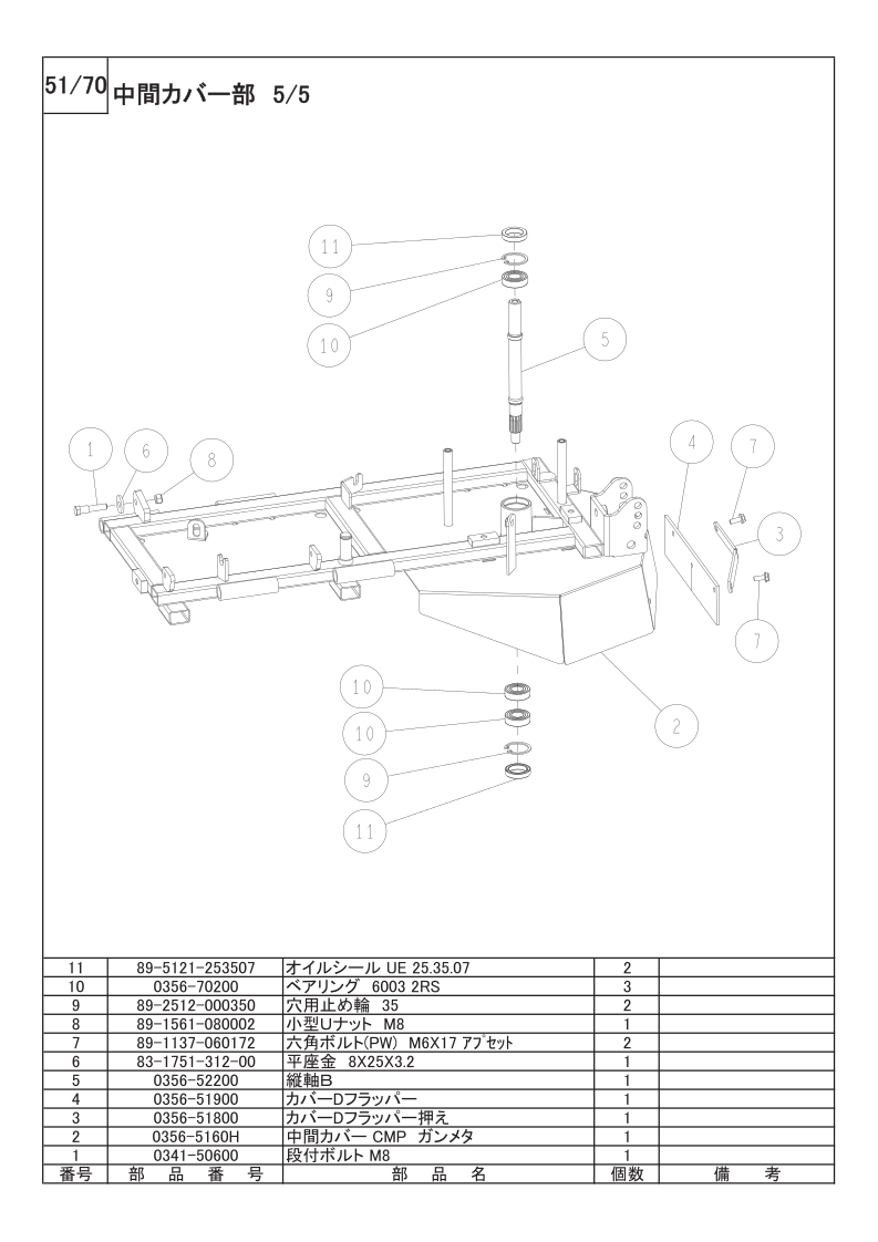 中間カバー部 5/5