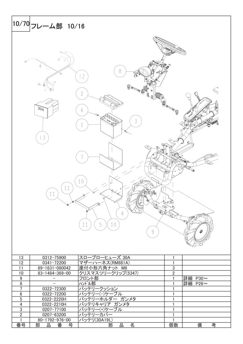 フレーム部 10/16