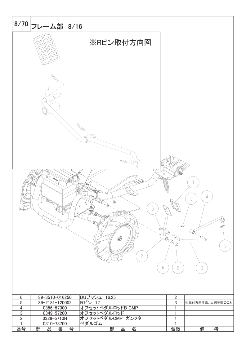 フレーム部 8/16