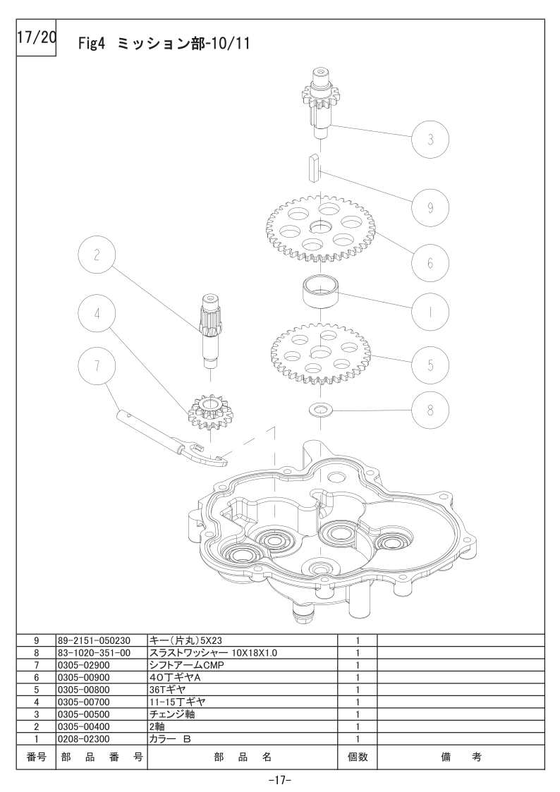 ミッション部 10/11
