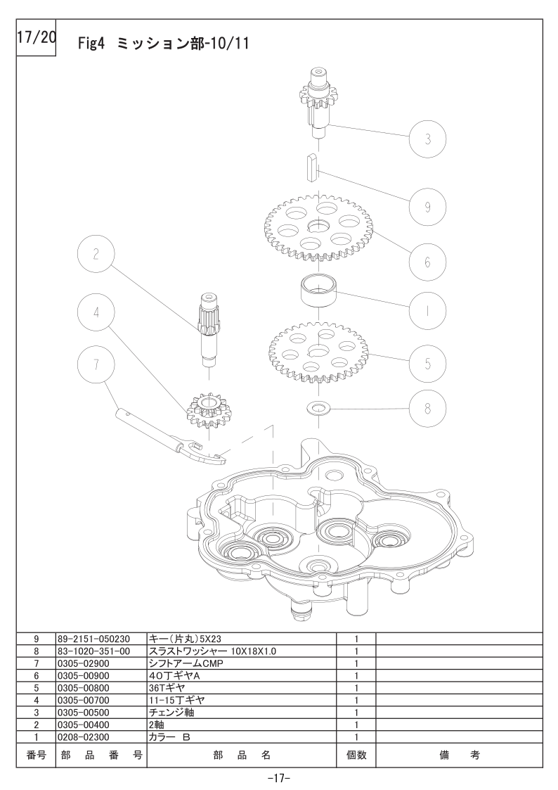 ミッション部 10/11