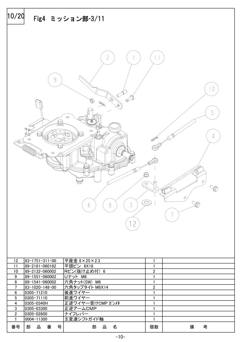 ミッション部 3/11