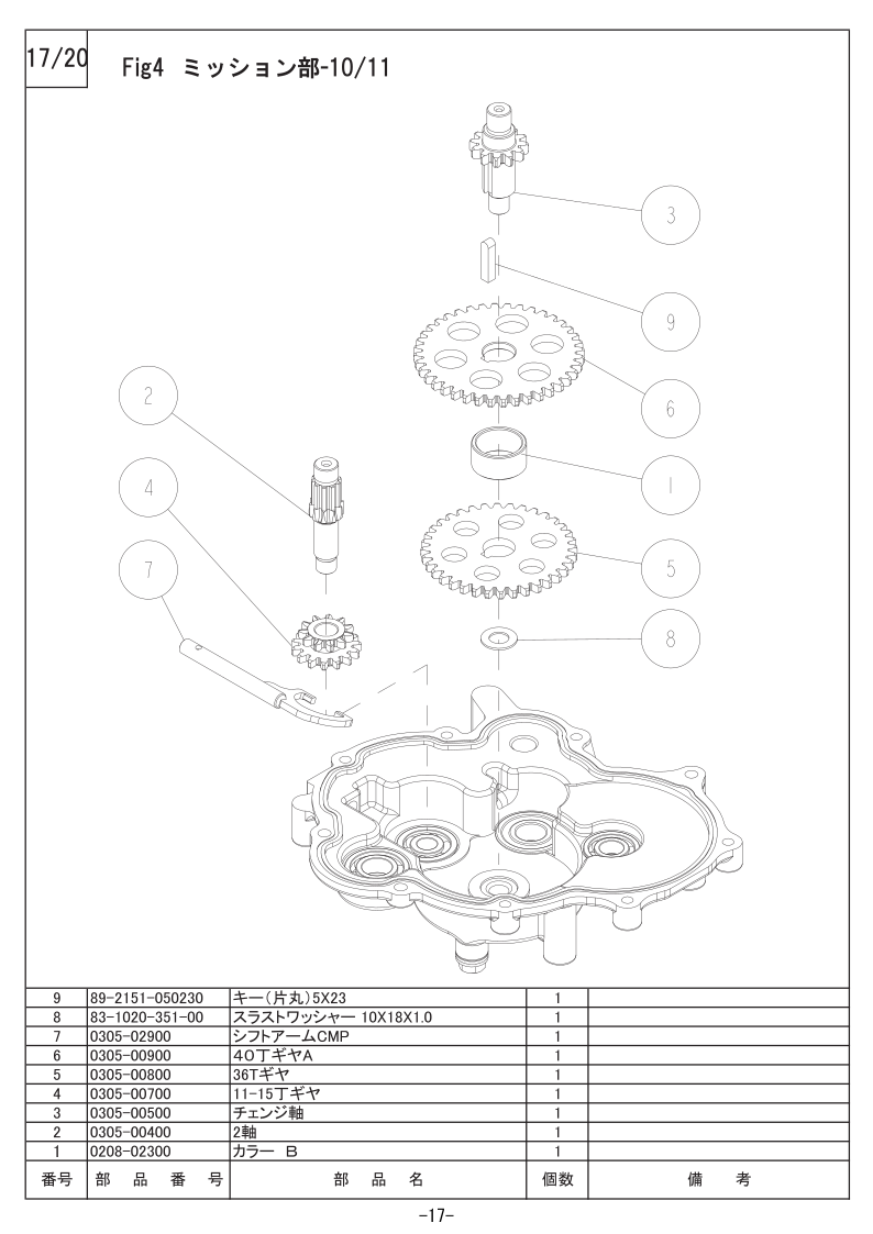 ミッション部 10/11