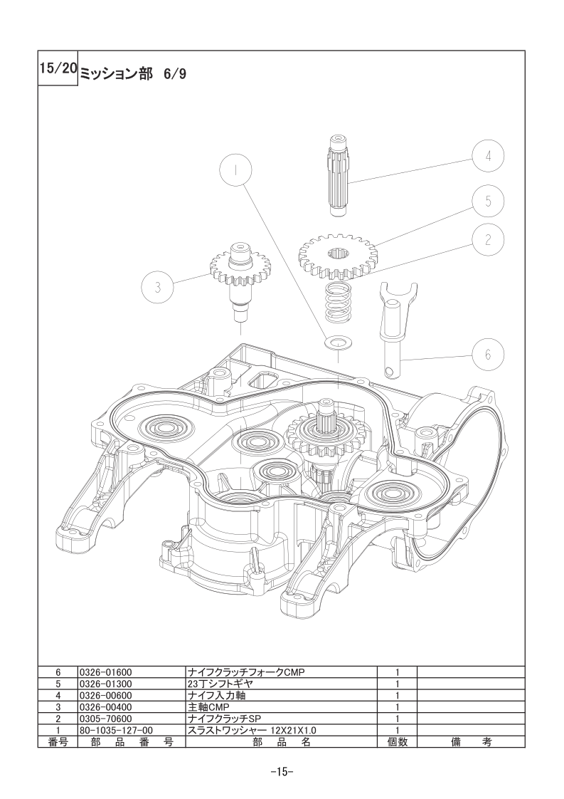 ミッション部 6/9