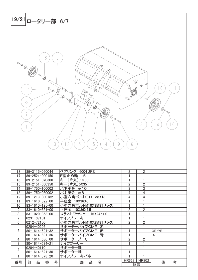 ロータリー部 6/7