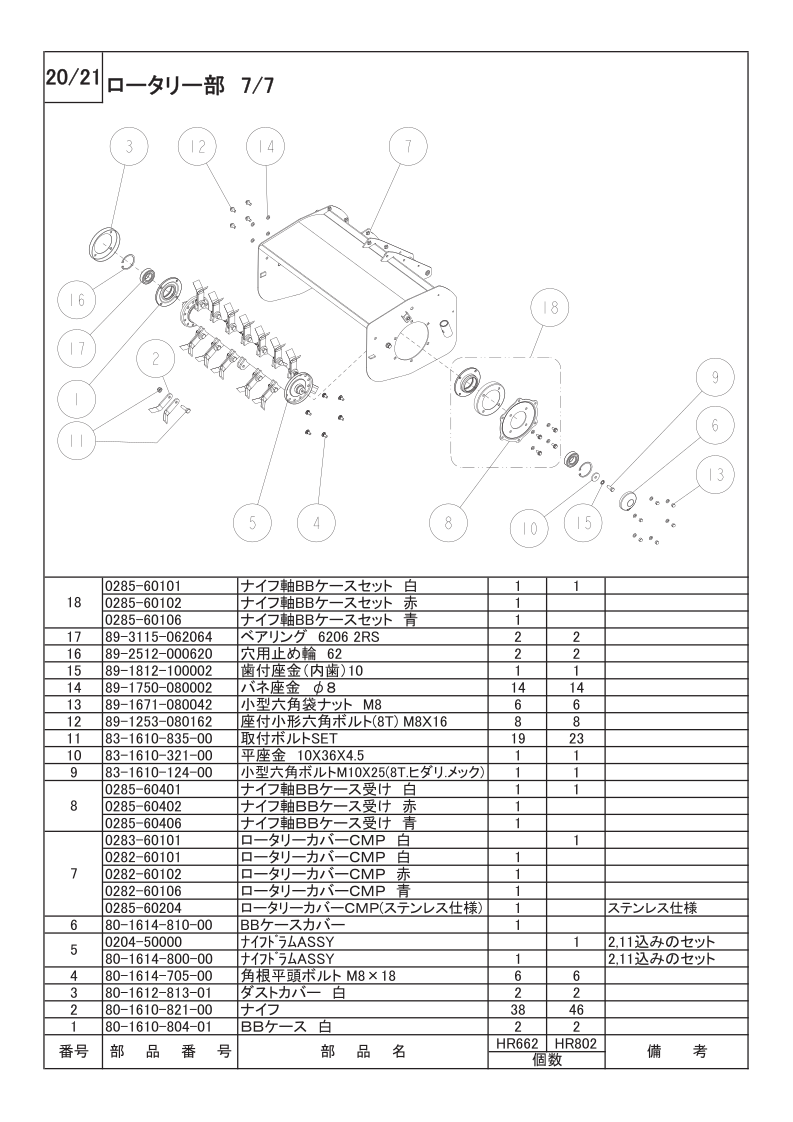 ロータリー部 7/7