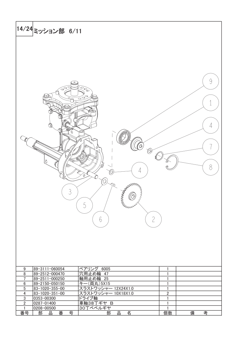 ミッション部 6/11