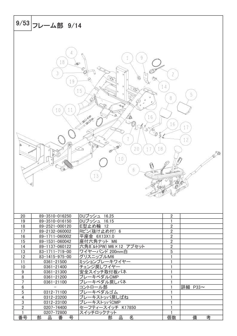 フレーム部 9/14