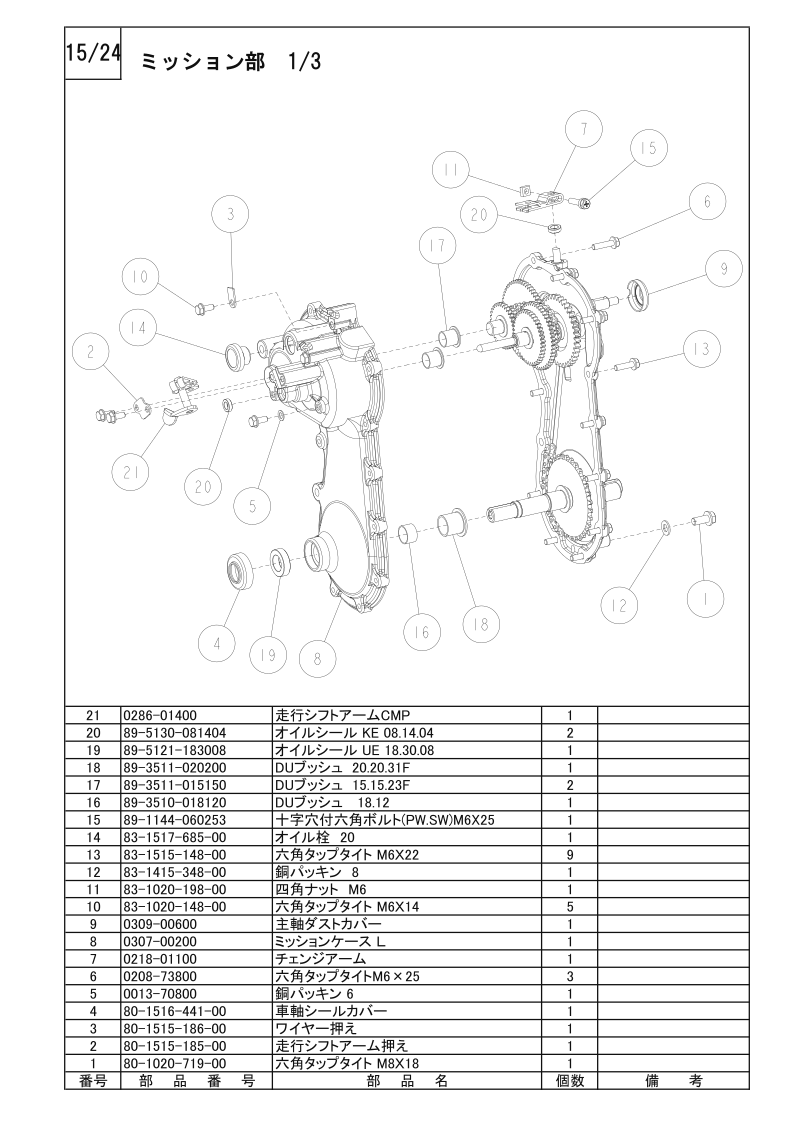 ミッション部 1/3