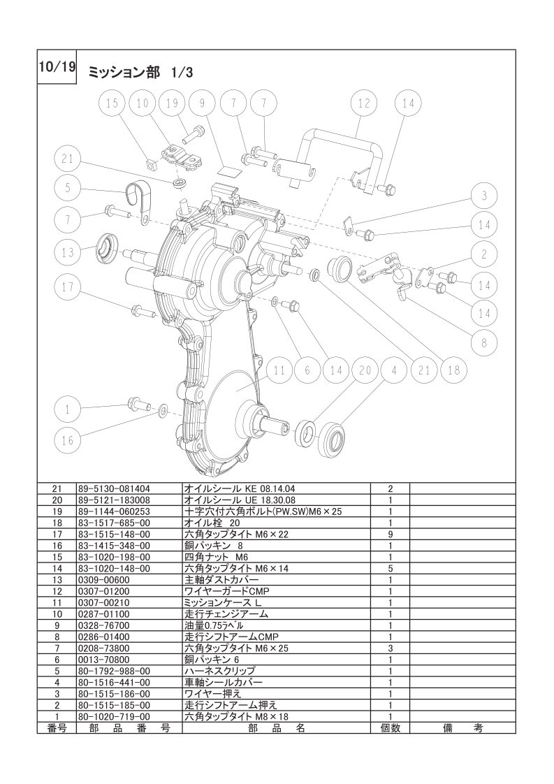 ミッション部 1/3
