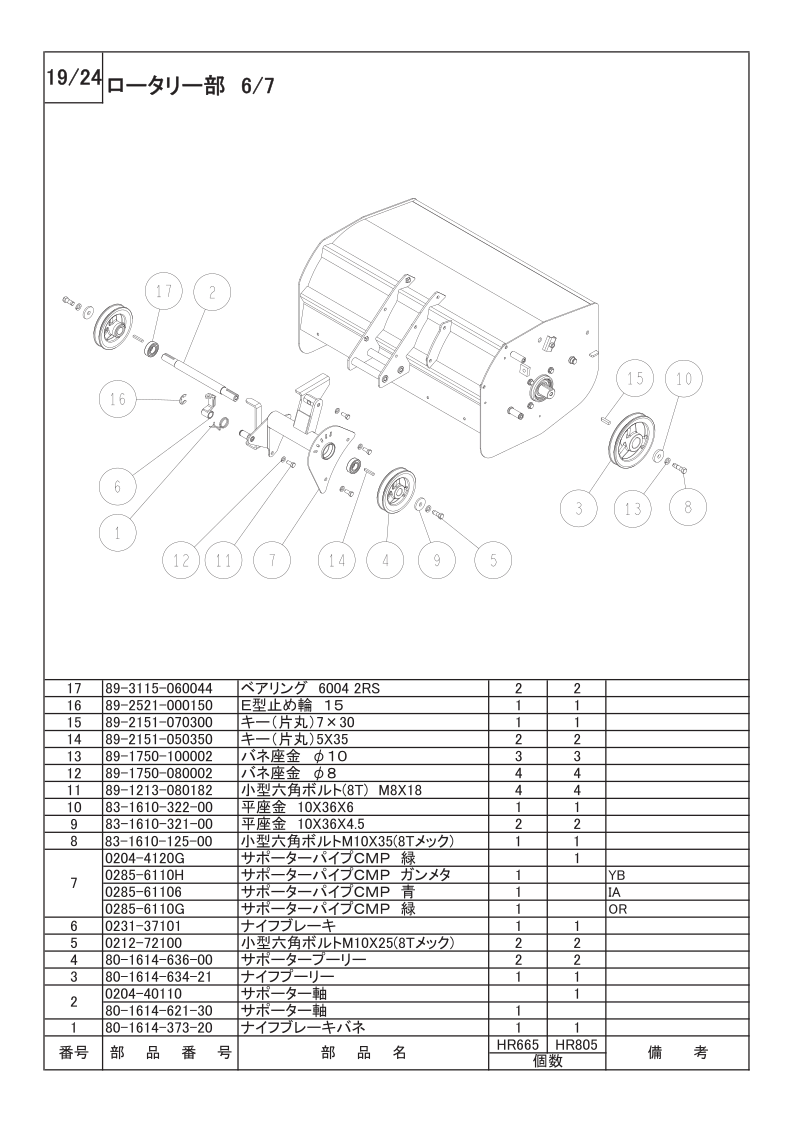 ロータリー部 6/7