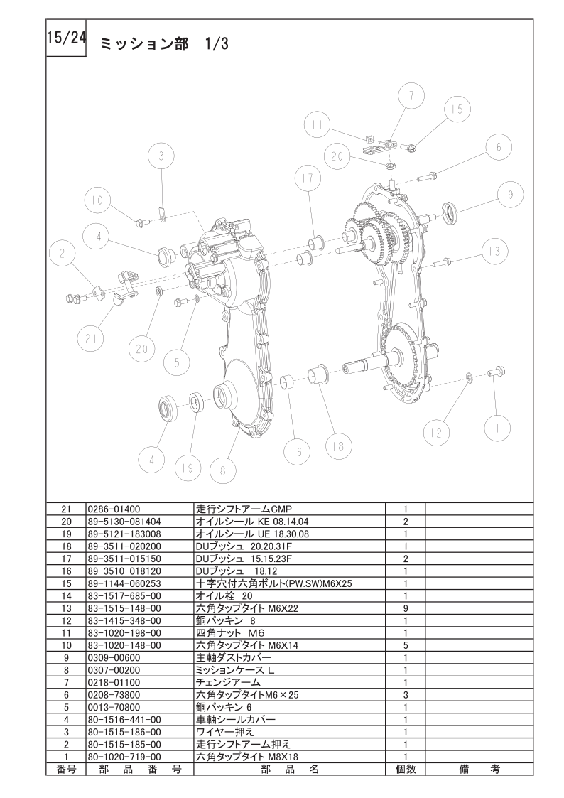 ミッション部 1/3