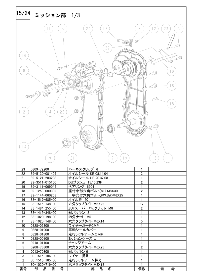 ミッション部 1/3