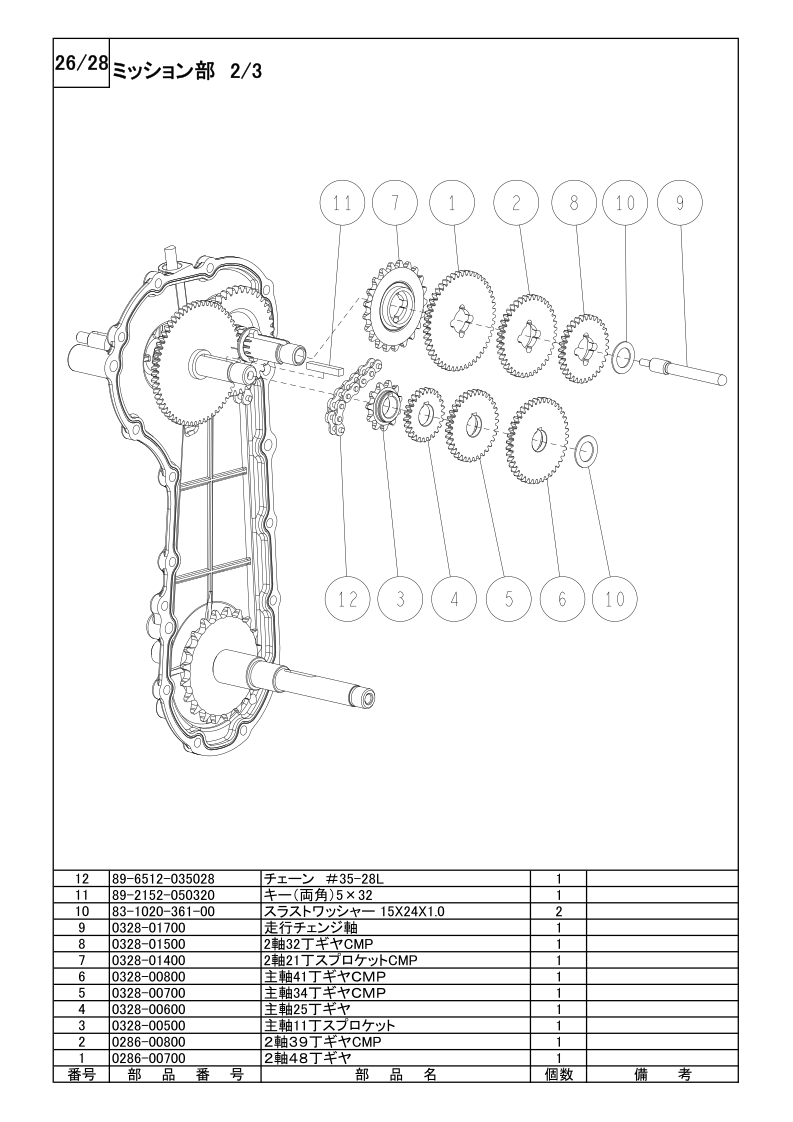 ミッション部 2/3