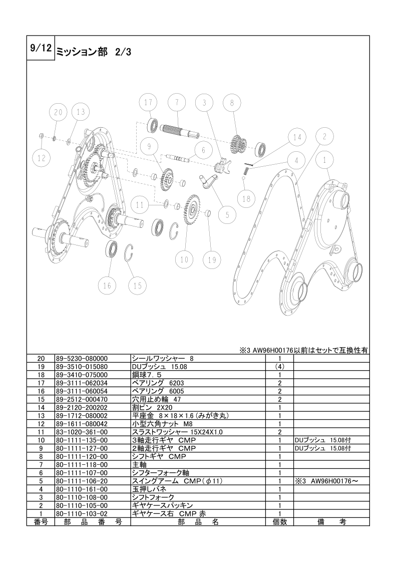 ミッション部 2/3