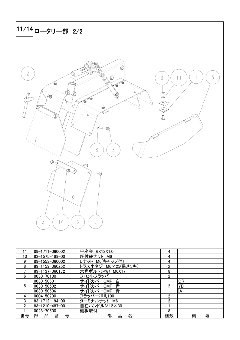 ロータリー部 2/2