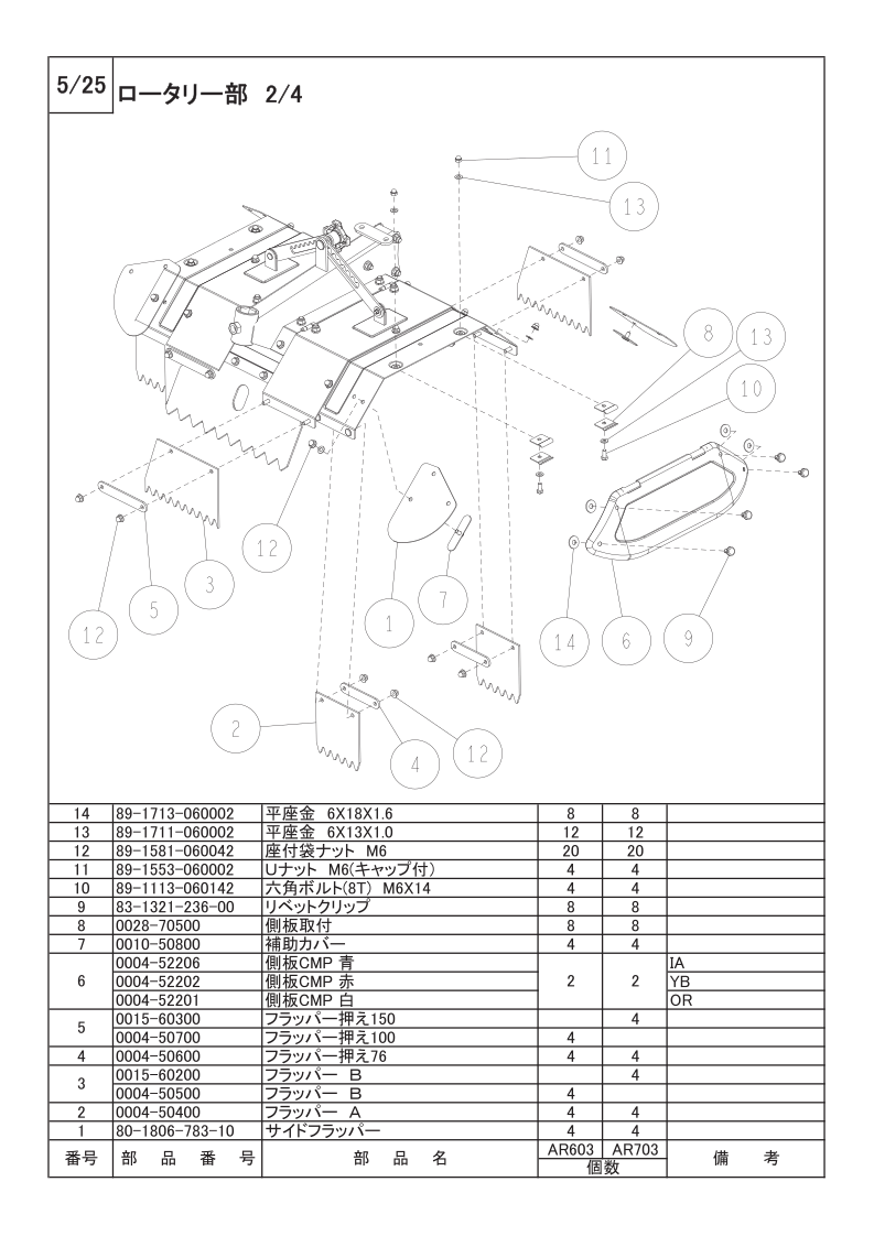 ロータリー部 2/4