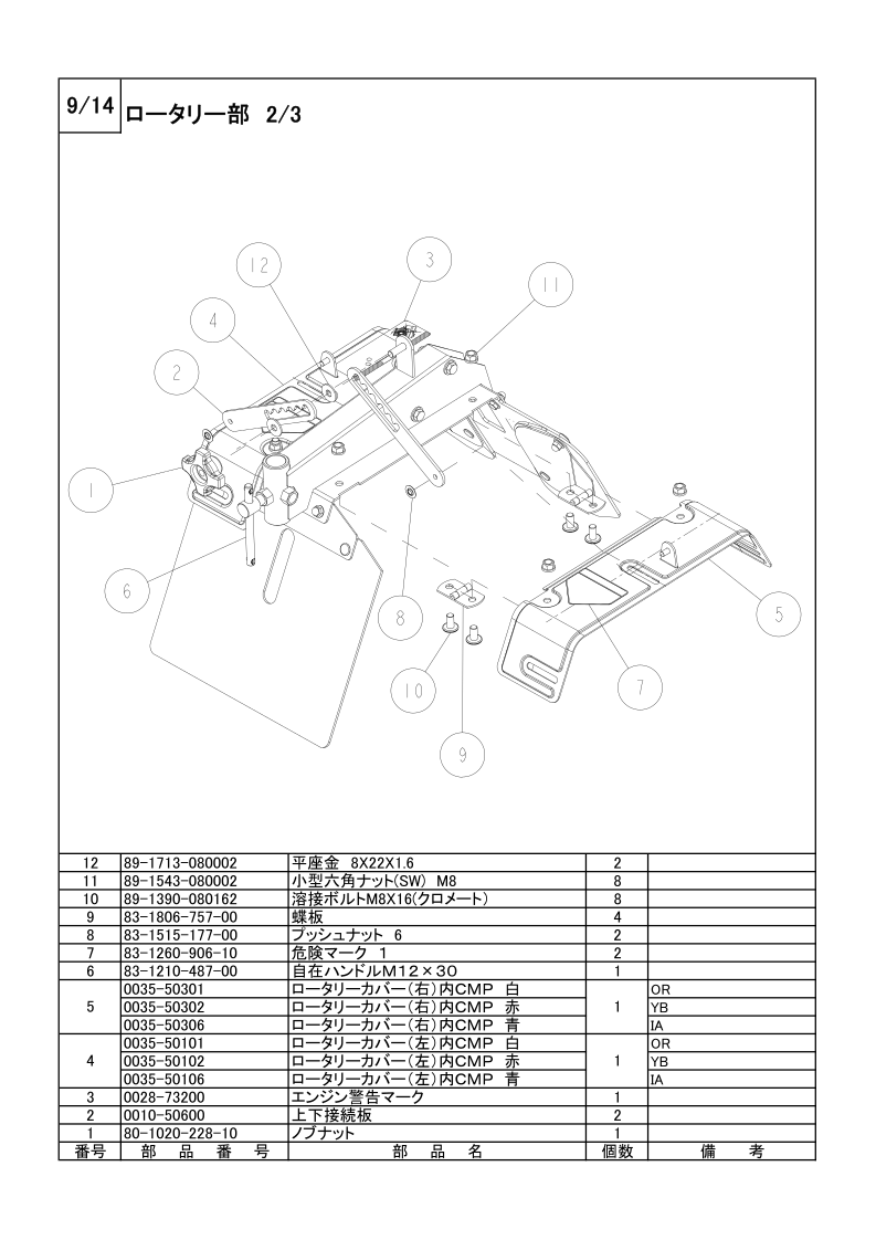 ロータリー部 2/3