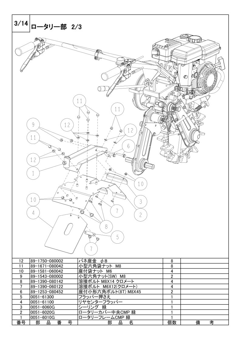 ロータリー部 2/3