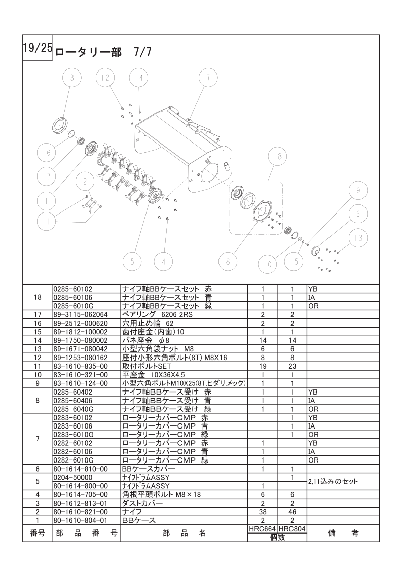 ロータリー部 7/7