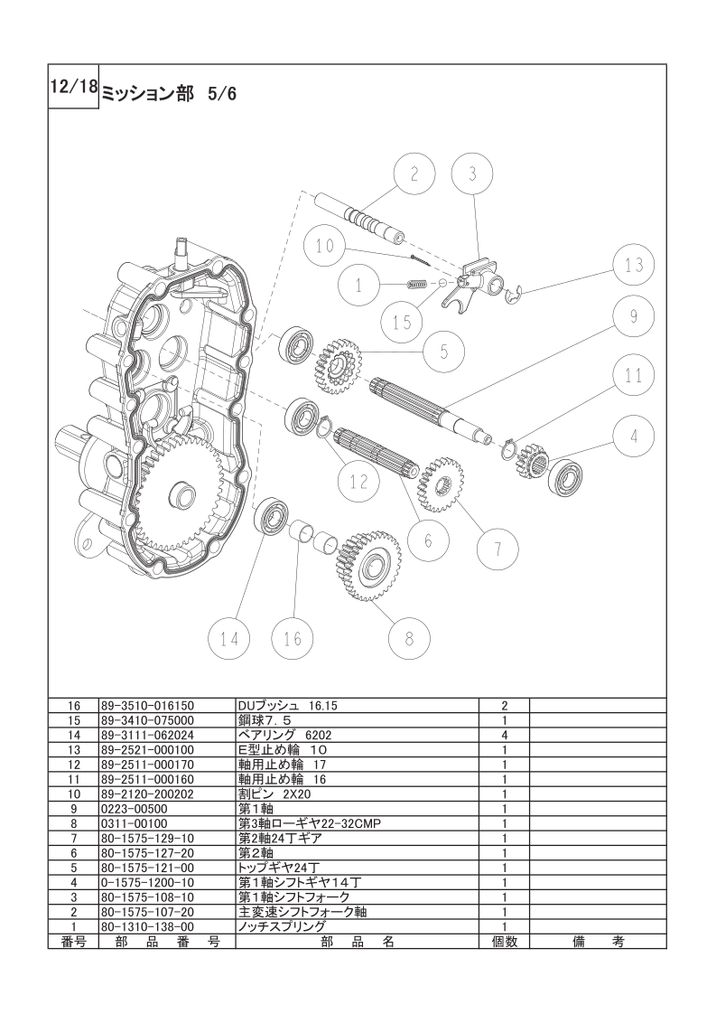 ミッション部 5/6