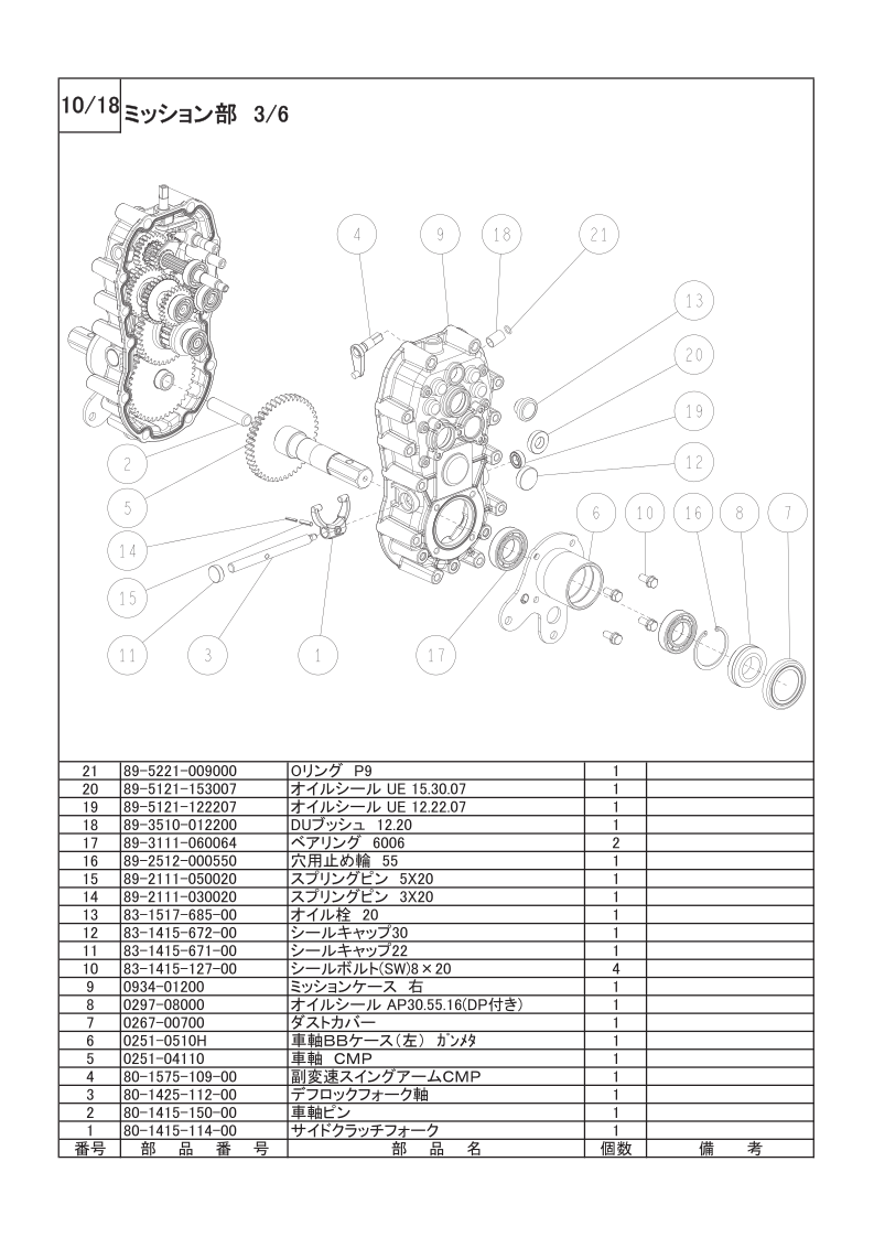 ミッション部 3/6