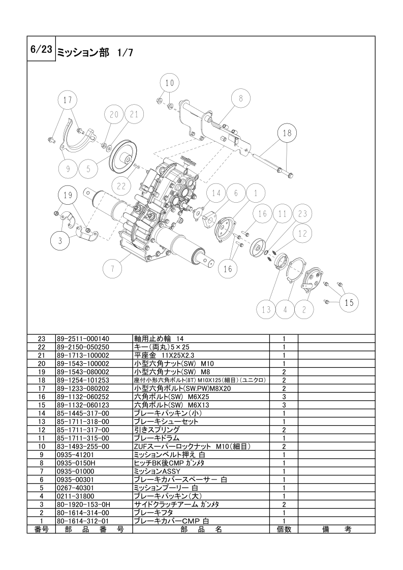 ミッション部 1/7